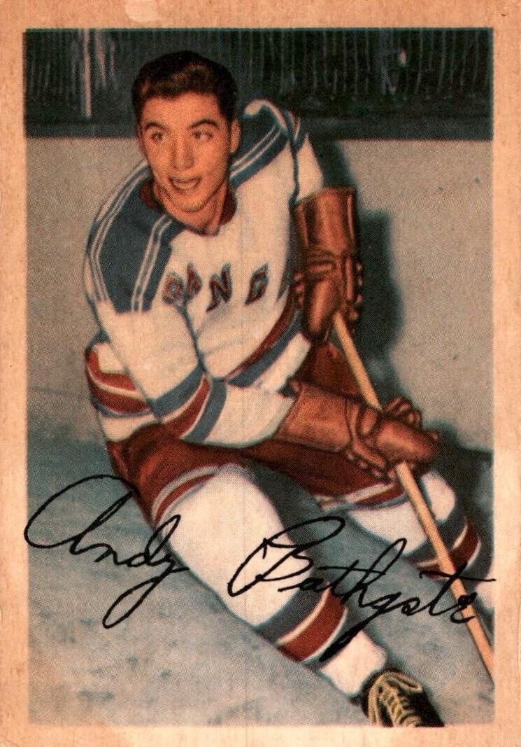 1953 Parkhurst Hockey Andy Bathgate #56 PSA 5