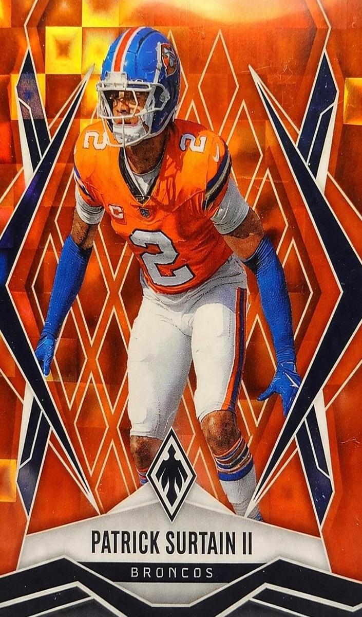 2025 Panini Phoenix Football Orange Pandora Patrick Surtain II #98