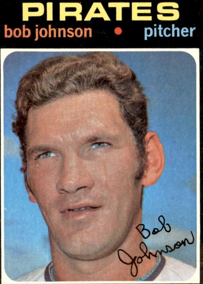1971 Topps Baseball Bob Johnson #365