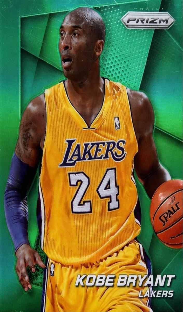 2014 Panini Prizm Basketball Green Kobe Bryant #136 PSA 9