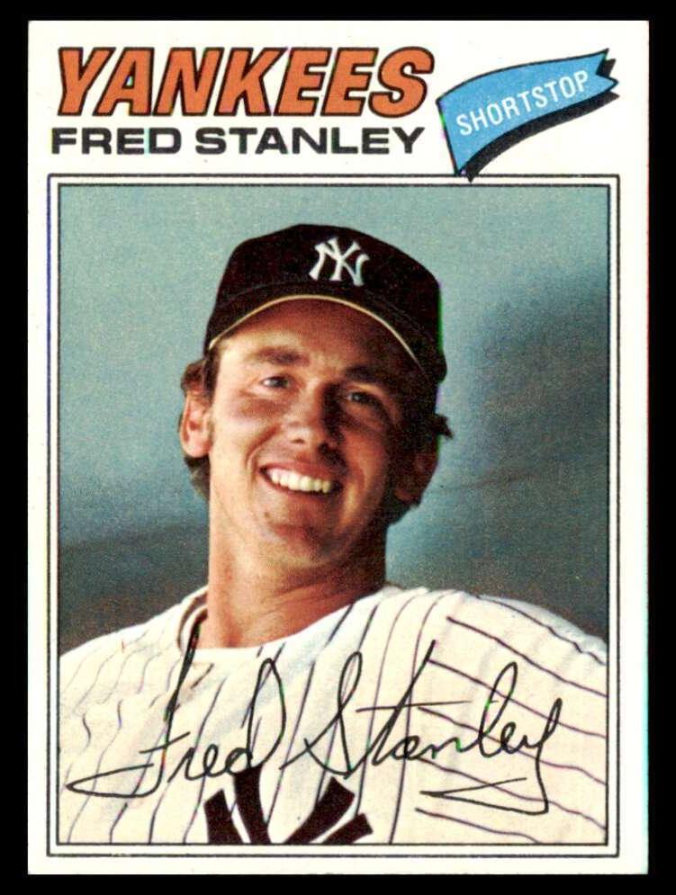 1977 Topps Baseball Fred Stanley #123