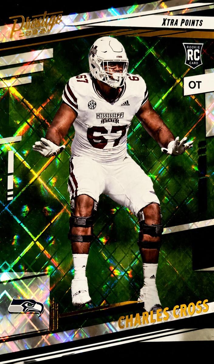 2022 Panini Prestige Football Xtra Points Diamond Charles Cross #367