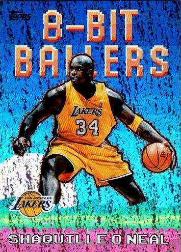 2025 Topps Basketball Holo Foil Shaquille O'Neal #8B-21 PSA 9