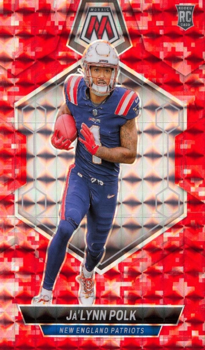 2024 Panini Mosaic Football Camo Red Ja'Lynn Polk #337
