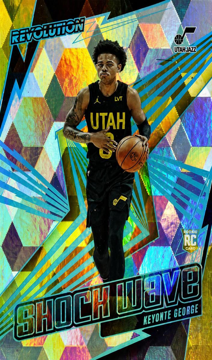 2023 Panini Revolution Basketball Cubic Keyonte George #23