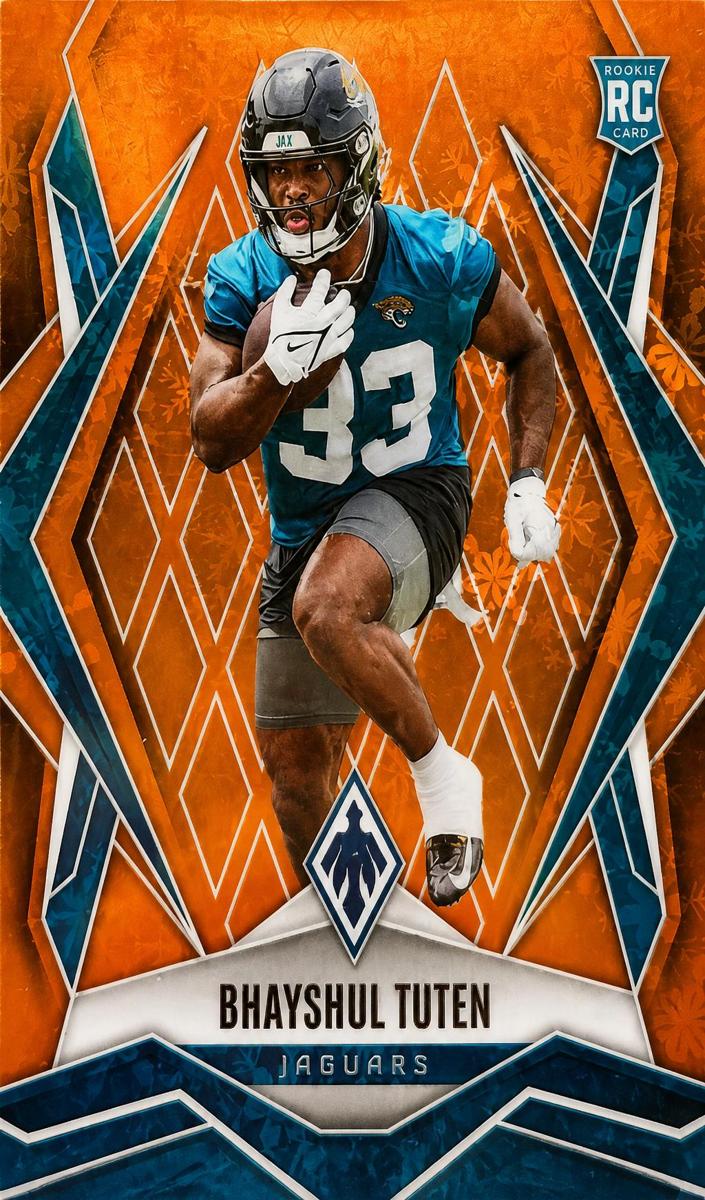 2025 Panini Phoenix Football Orange Winter Bhayshul Tuten #197