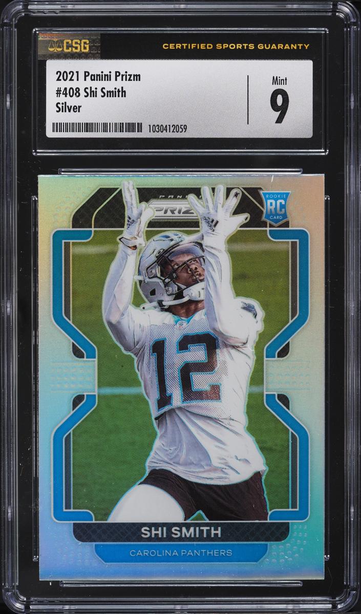 2021 Panini Prizm Football Silver Shi Smith #408