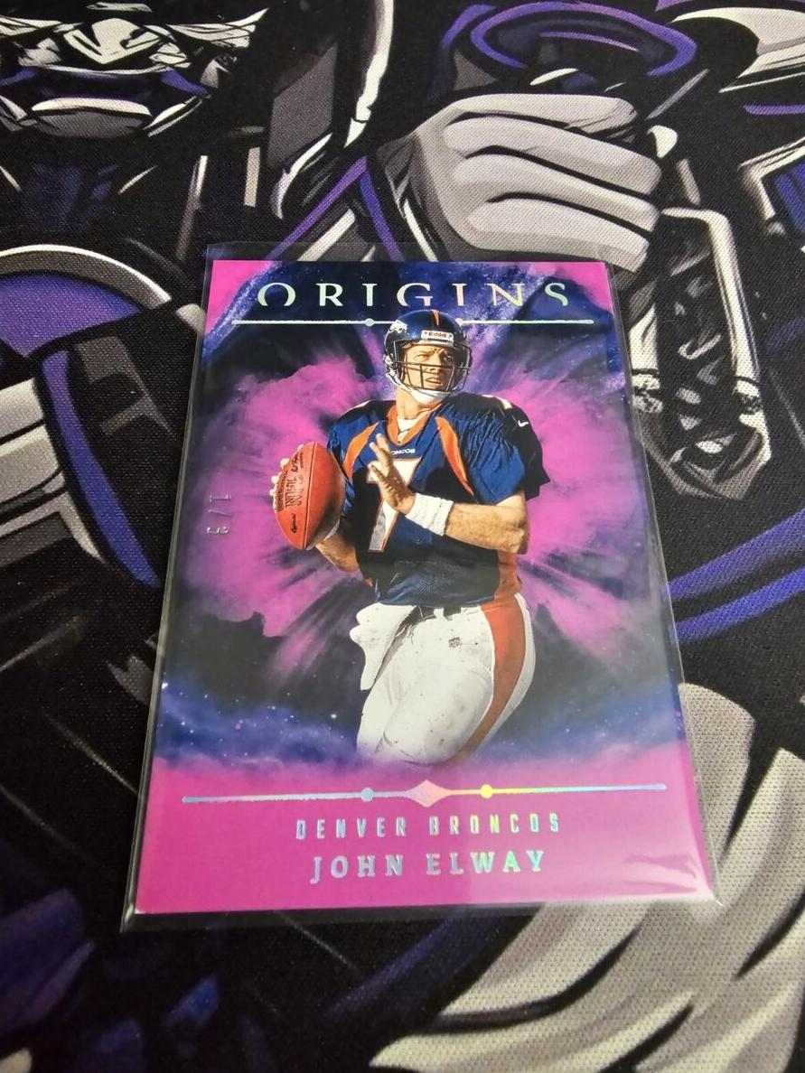 2024 Panini Origins Football Pink John Elway #97