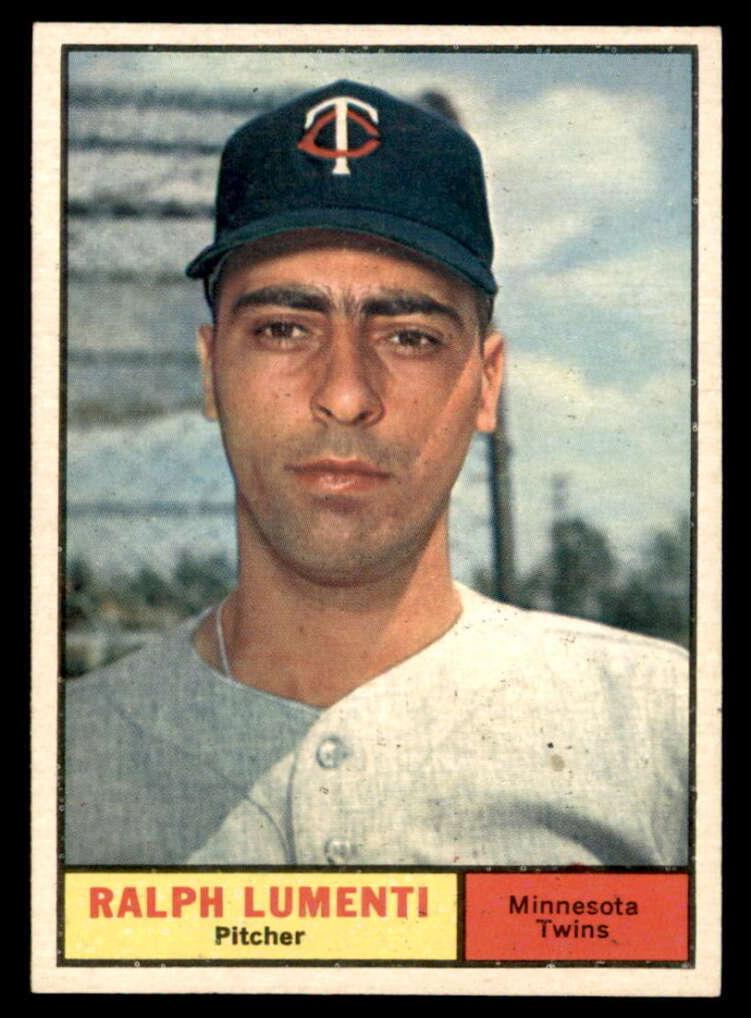 1961 Topps Baseball Ralph Lumenti #469 PSA 8