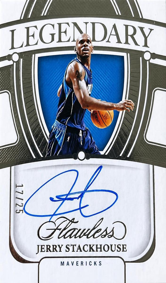 2023 Panini Flawless Basketball Jerry Stackhouse #LS-JSH