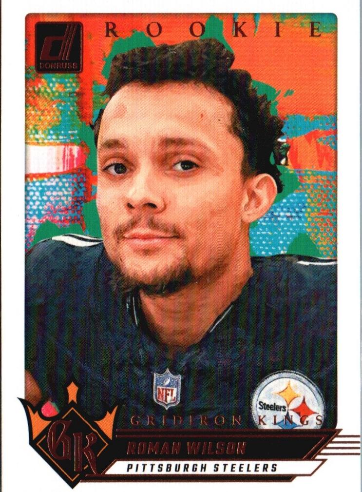 2024 Panini Donruss Football Roman Wilson #15 PSA 10