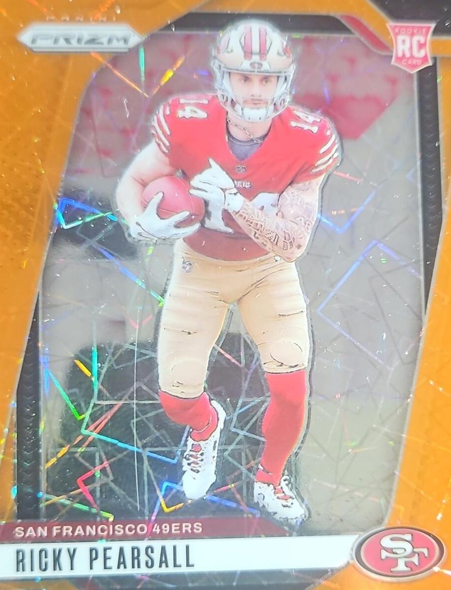 2024 Panini Prizm Football Lazer Ricky Pearsall #383