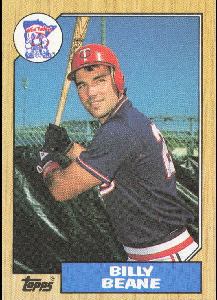 1987 Topps Baseball Billy Beane #114