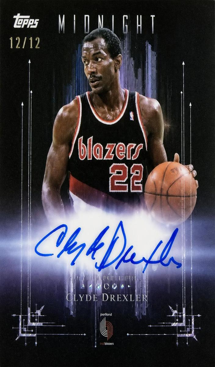 2025 Topps Midnight Basketball Midnight Clyde Drexler #DM-CD