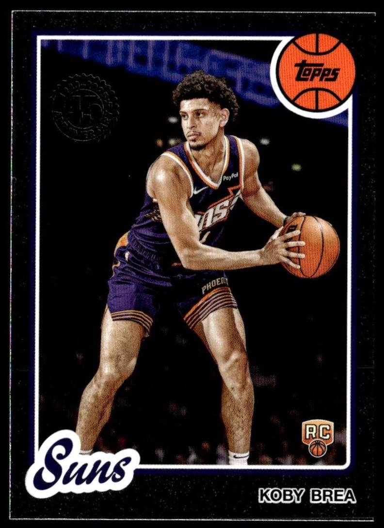 2025 Topps Basketball Koby Brea #80BK-84
