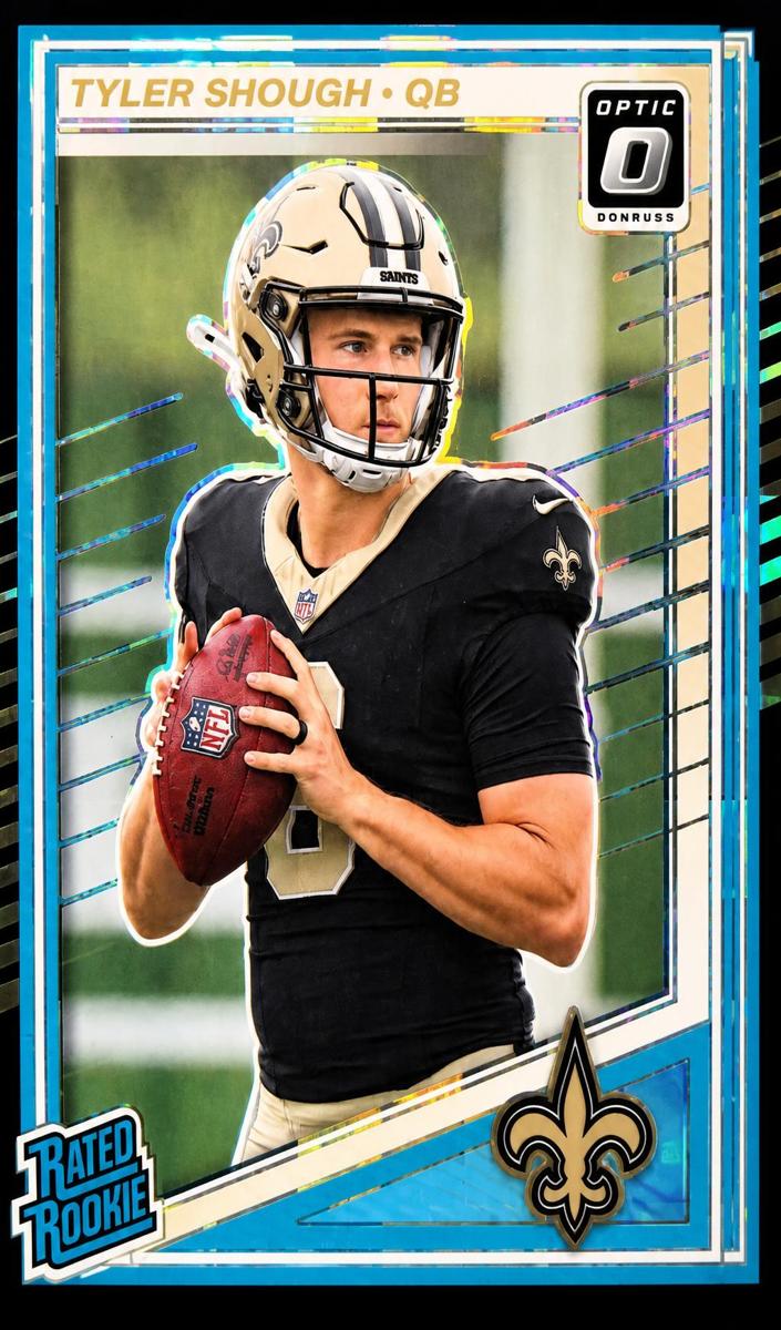 2025 Donruss Optic Football Black Pandora Tyler Shough #223