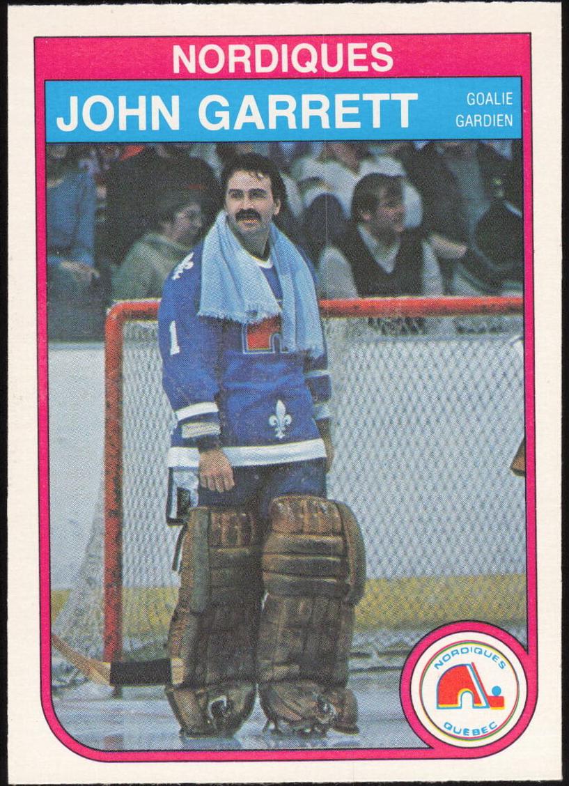 1982 O-Pee-Chee Hockey John Garrett #283