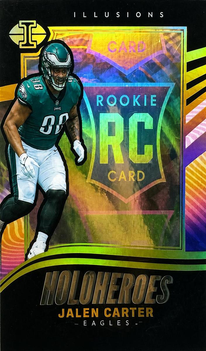 2023 Panini Illusions Football Gold Jalen Carter #17