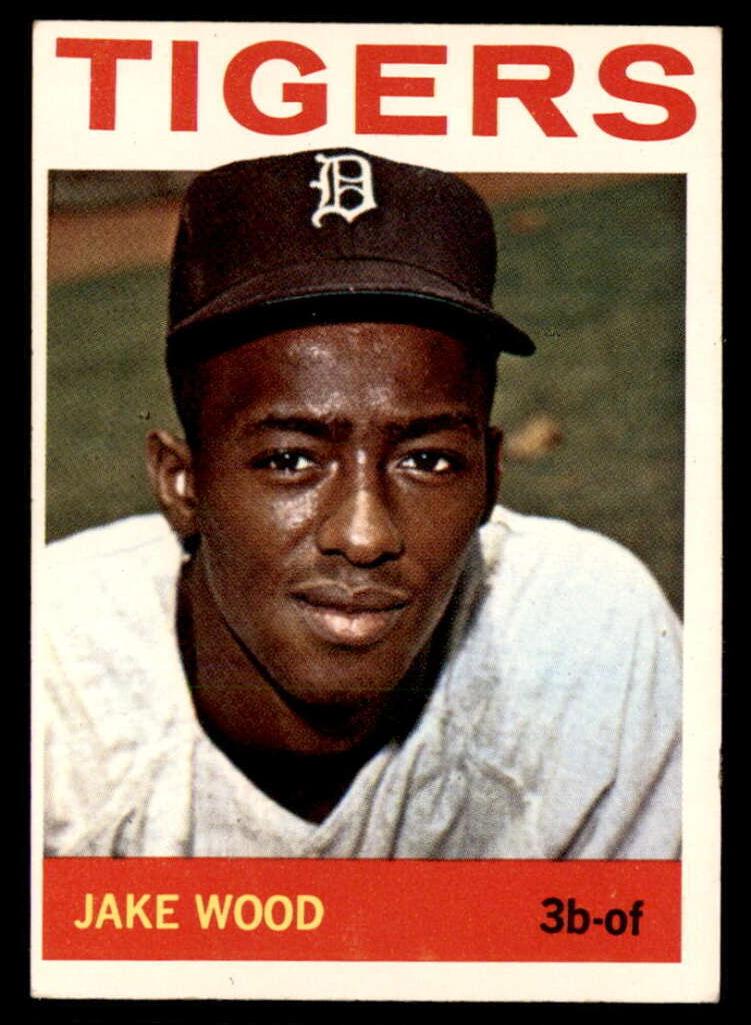 1964 Topps Baseball Jake Wood #272