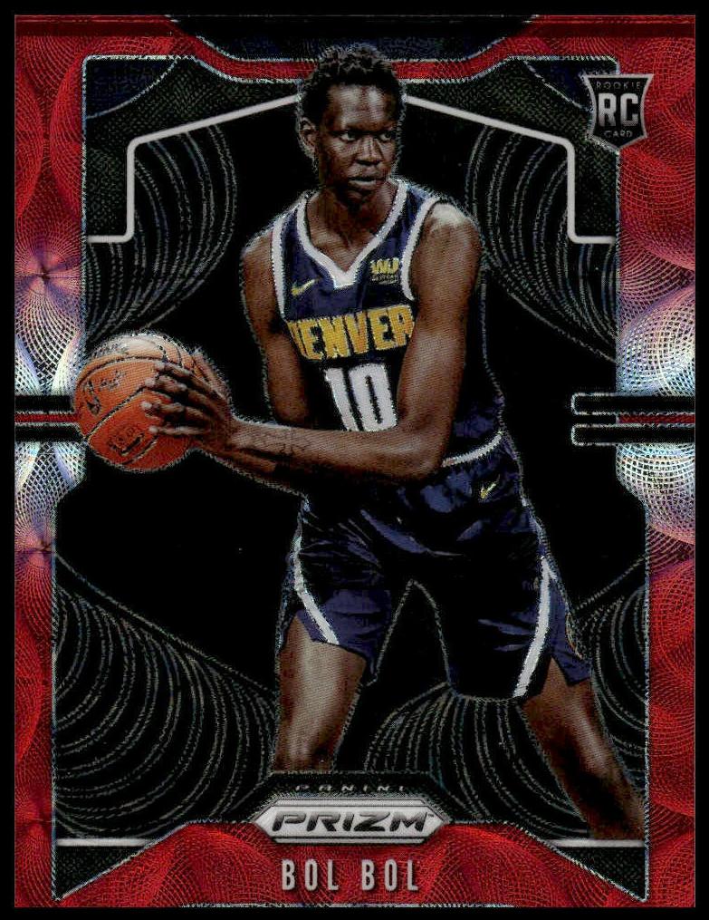 2019 Panini Prizm Basketball Choice Red Bol Bol #282 PSA 9
