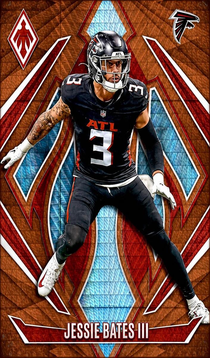 2024 Panini Phoenix Football Orange Hyper Jessie Bates III #79