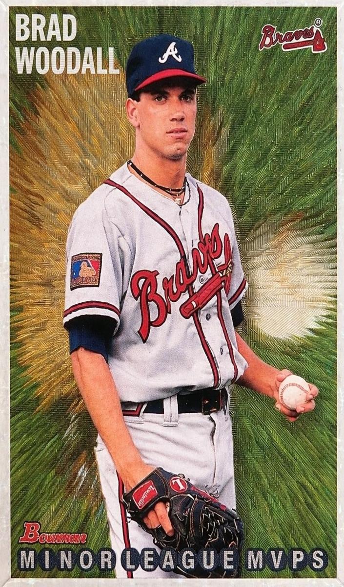 1995 Bowman Baseball Foil Brad Woodall #222