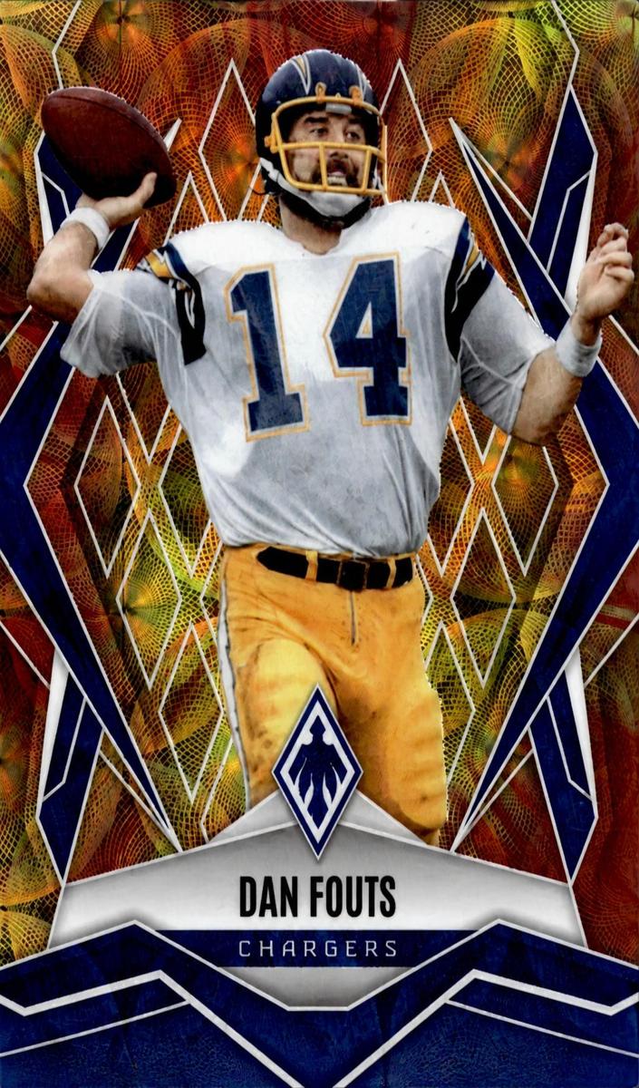 2025 Panini Phoenix Football FireBurst Dan Fouts #18