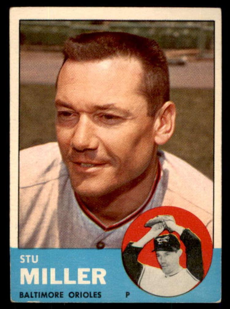 1963 Topps Baseball Stu Miller #286