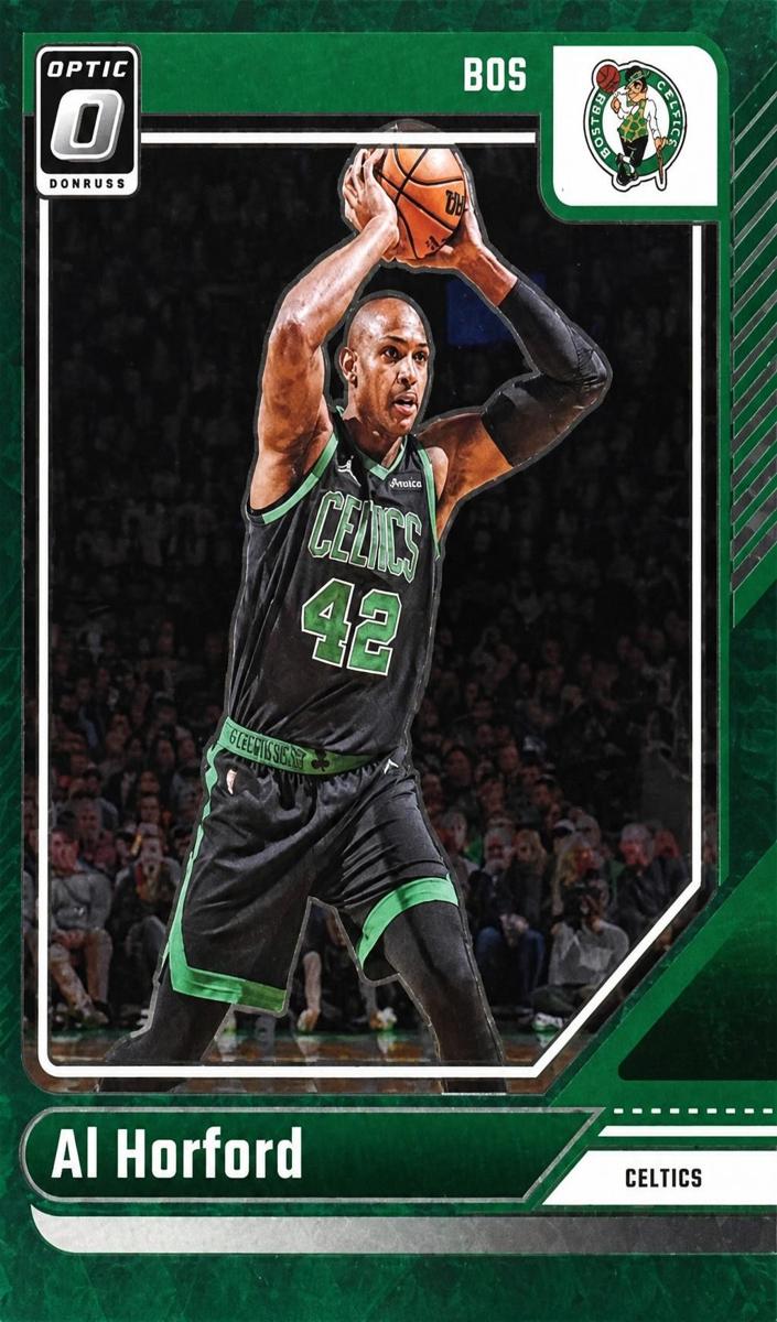 2024 Donruss Optic Basketball Green FOTL Al Horford #61 PSA 9