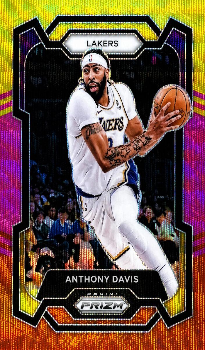 2023 Panini Prizm Basketball Multi Wave Anthony Davis #94 PSA 10