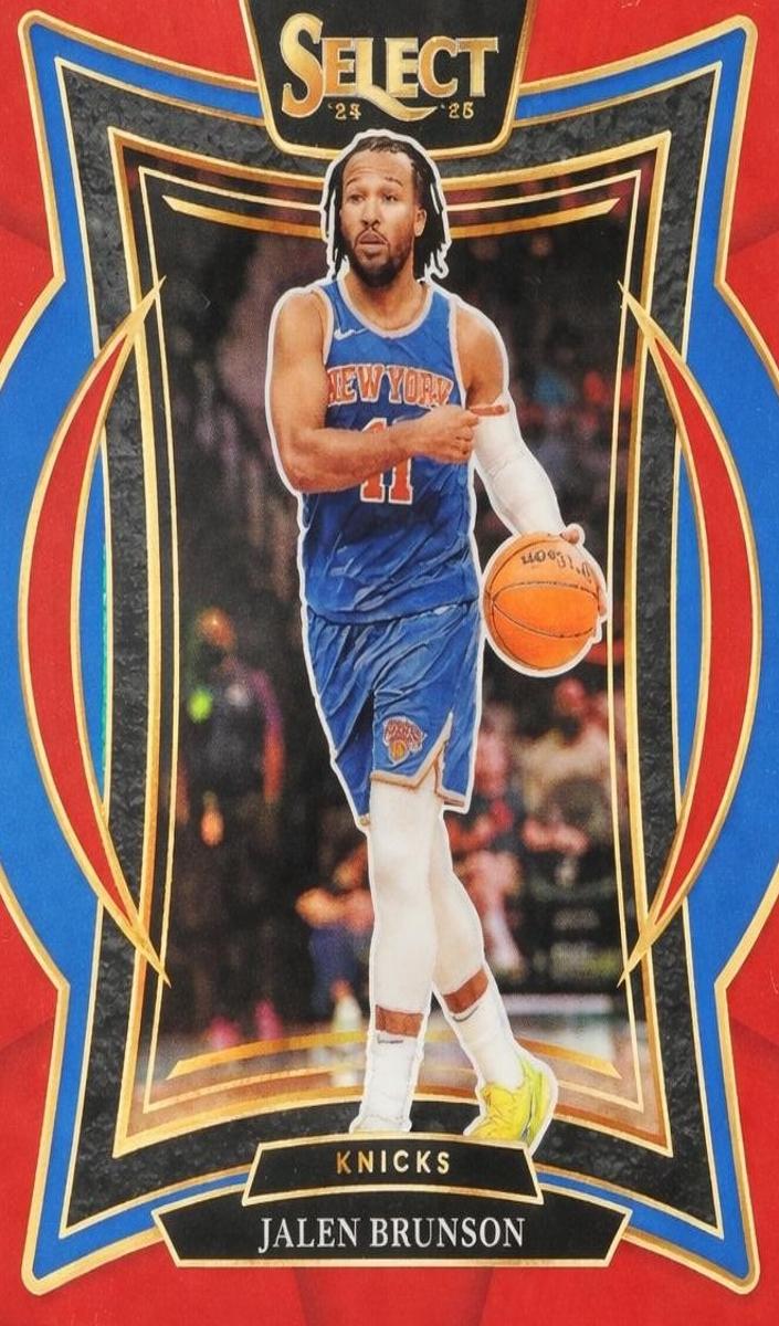 2024 Panini Select Basketball Red Jalen Brunson #42