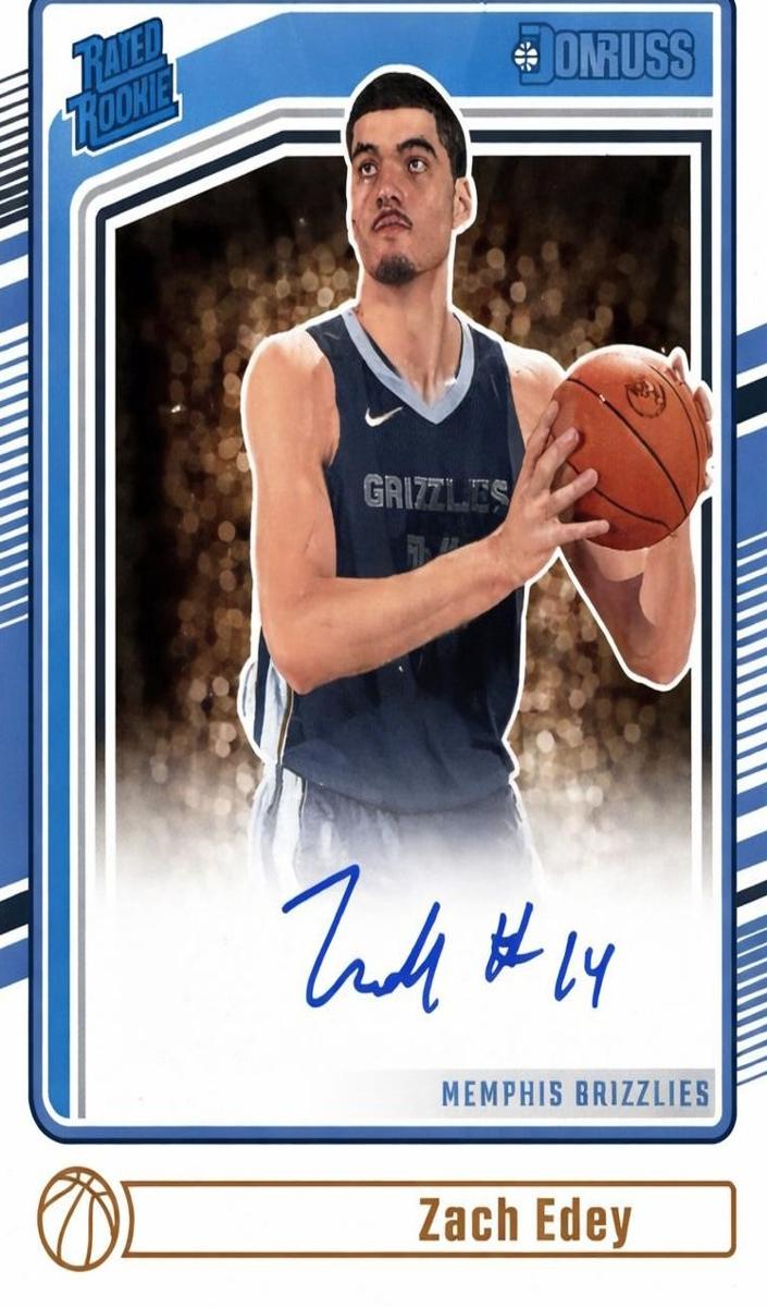 2024 Panini Donruss Basketball Choice Zach Edey #254