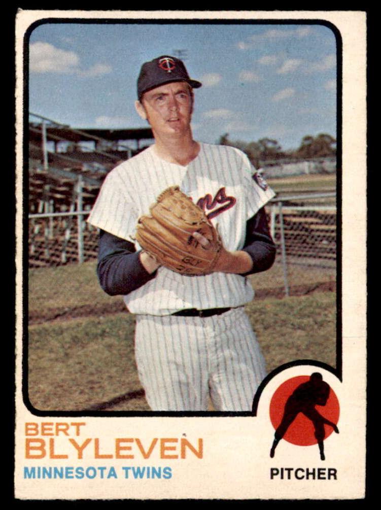 1973 O-Pee-Chee Baseball Bert Blyleven #199 PSA 5
