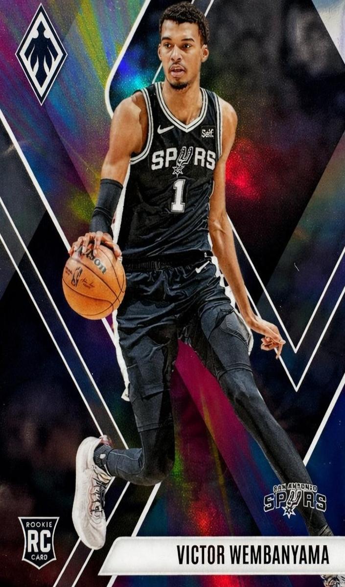 2023 Panini Phoenix Basketball Color Burst Victor Wembanyama #256