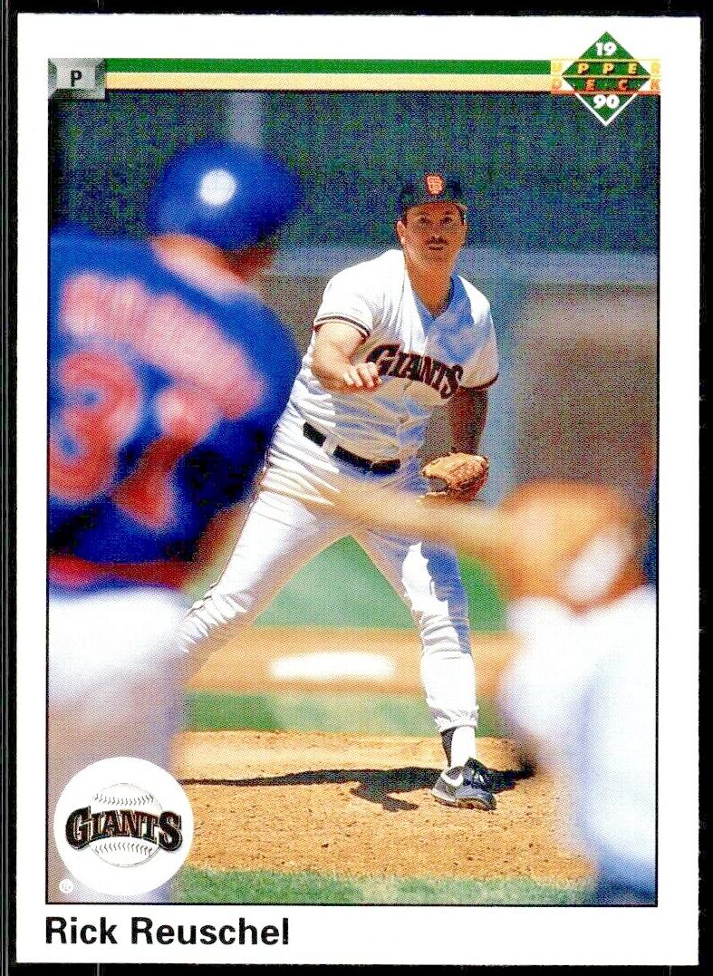 1990 Upper Deck Baseball Rick Reuschel #696