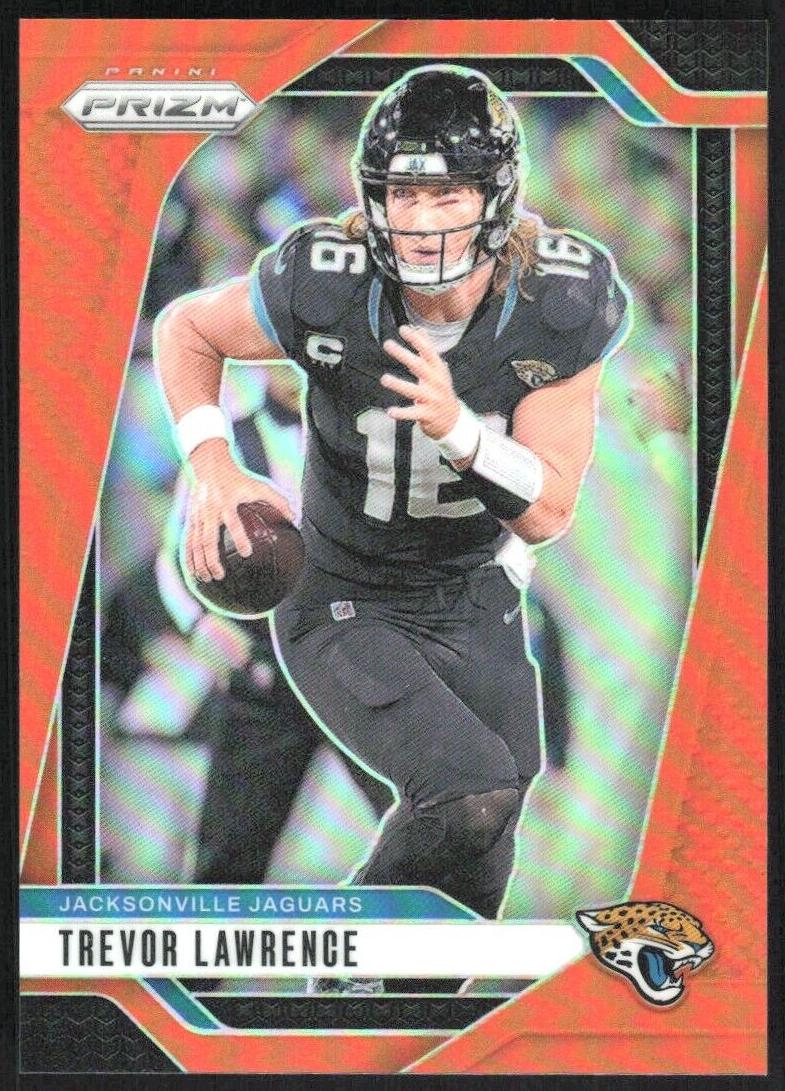 2024 Panini Prizm Football Orange Trevor Lawrence #129