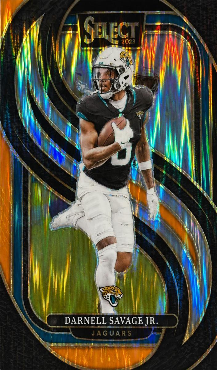 2024 Panini Select Football Black and Orange Shock Darnell Savage Jr. #144