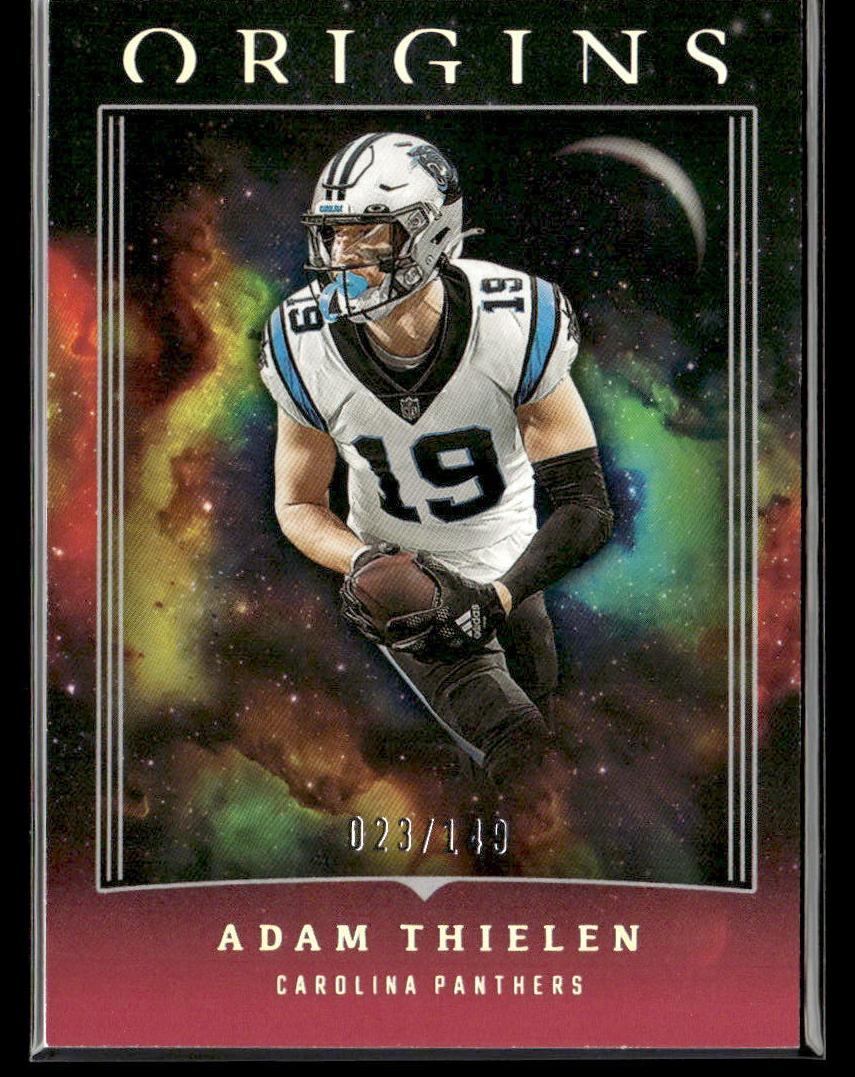 2023 Panini Origins Football Red Adam Thielen #13