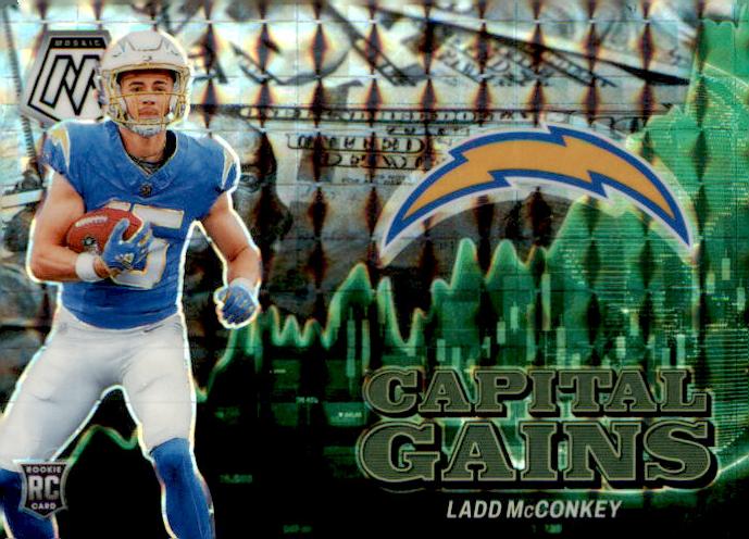 2024 Panini Mosaic Football Mosaic Ladd McConkey #13