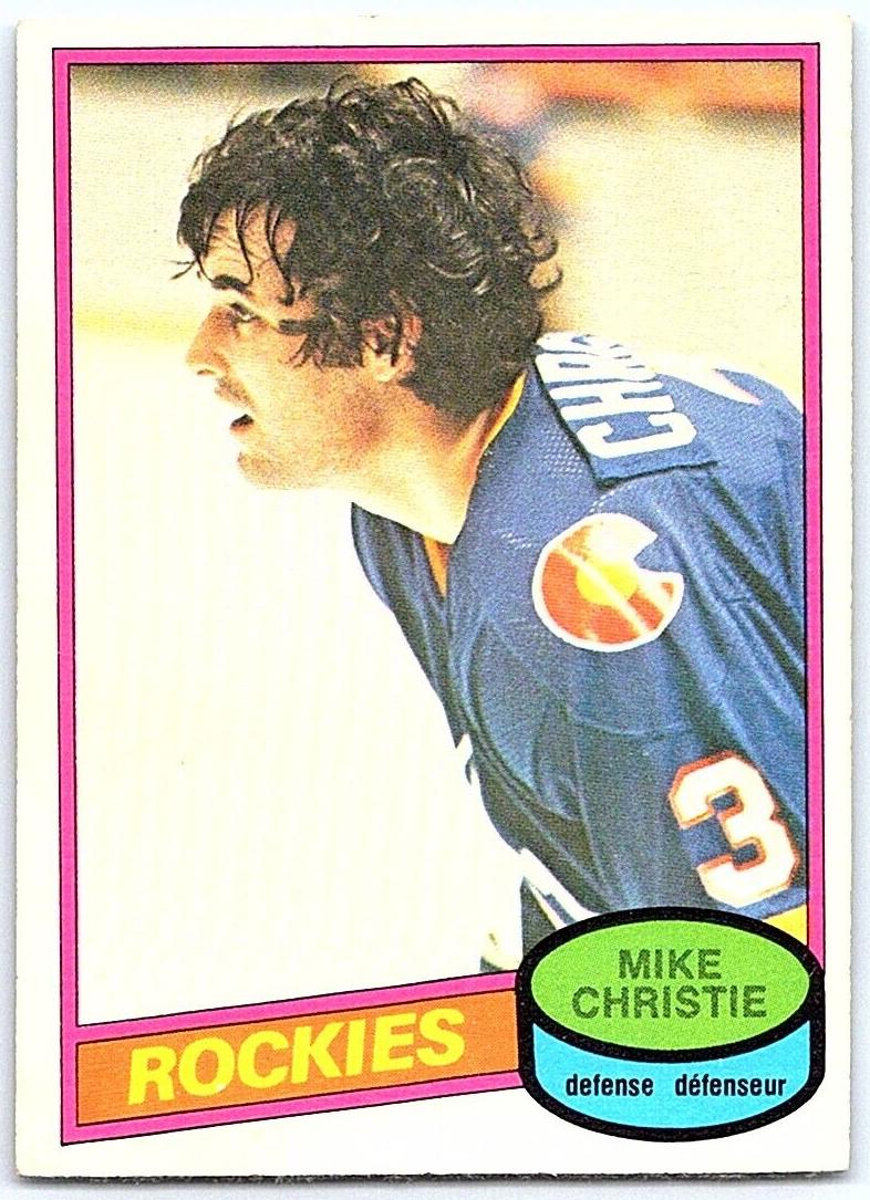 1980 O-Pee-Chee Hockey Mike Christie #358 PSA 9