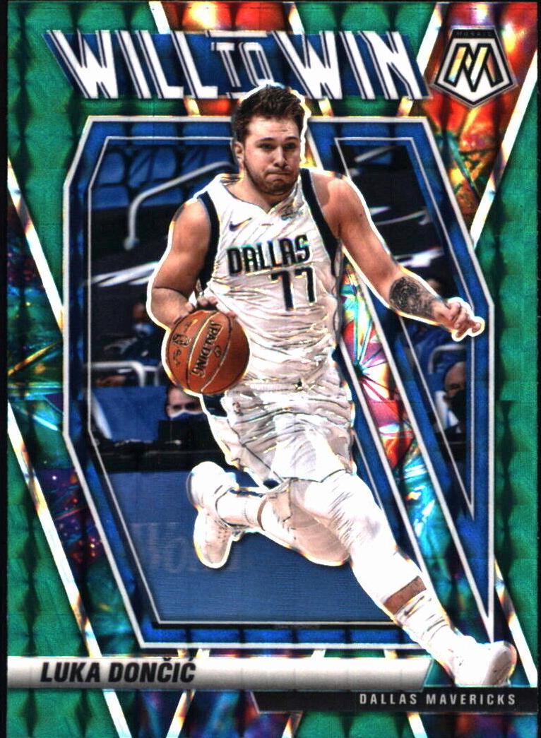 2020 Panini Mosaic Basketball Green Luka Doncic #12