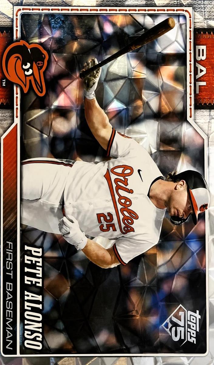 2026 Topps Baseball Silver Crackle Foil Pete Alonso #400