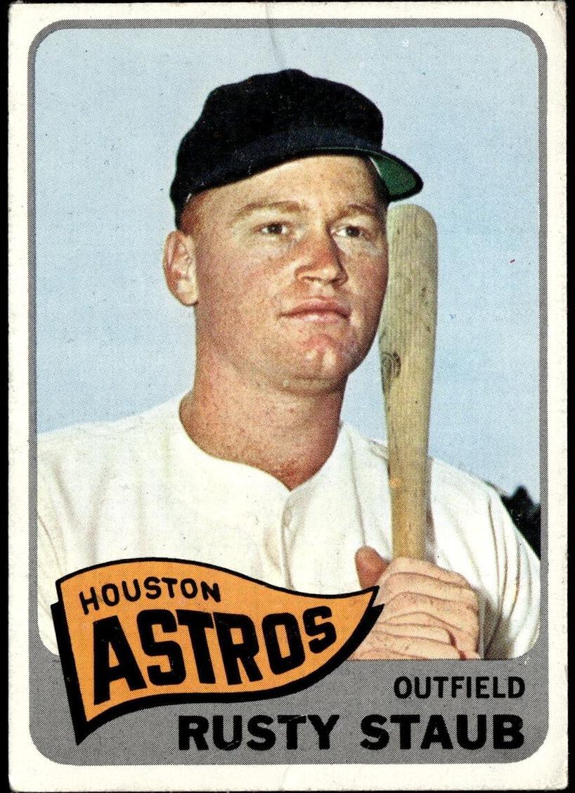 1965 Topps Baseball Rusty Staub #321 PSA 7