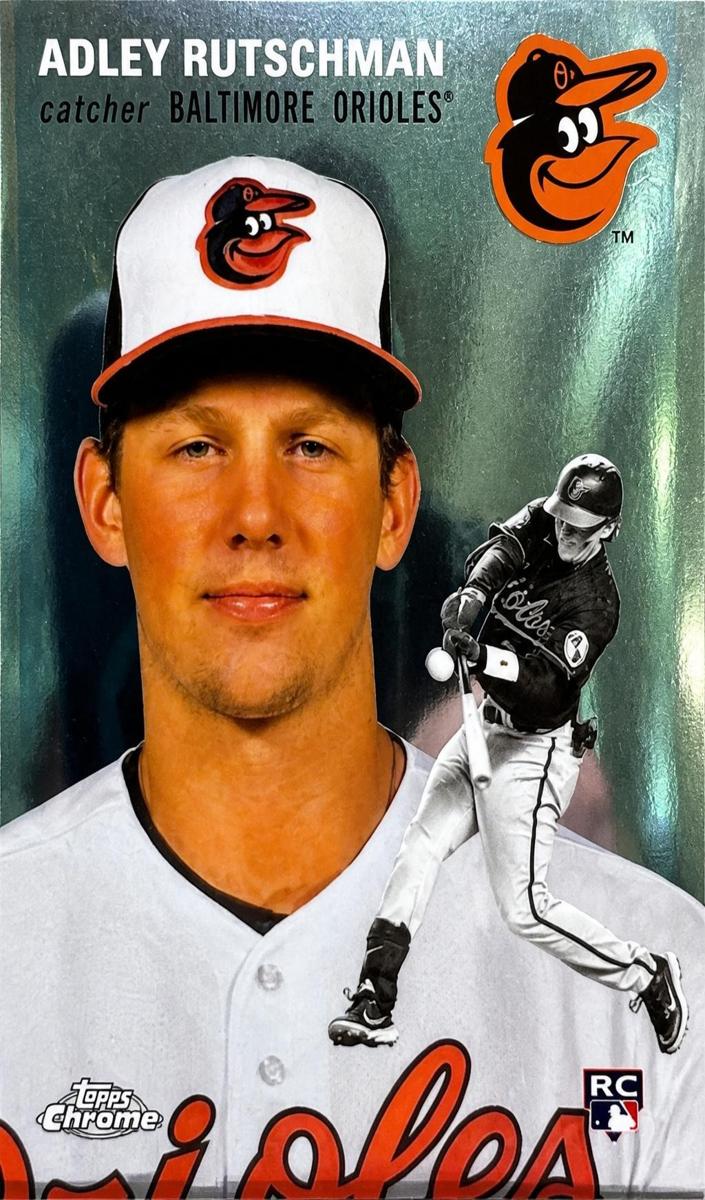2023 Topps Chrome Platinum Baseball Adley Rutschman #400