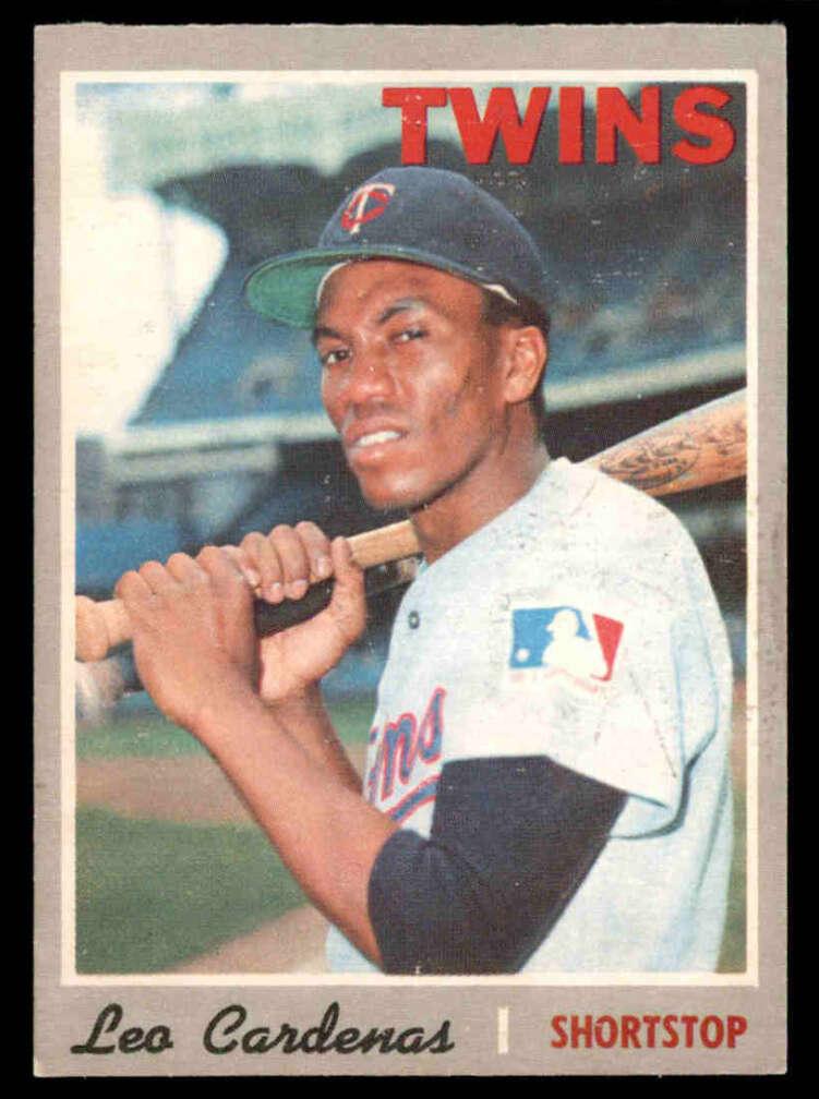 1970 O-Pee-Chee Baseball Leo Cardenas #245