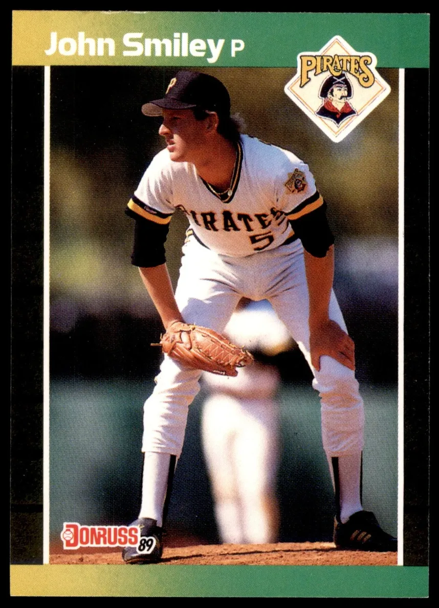 1989 Donruss Baseball John Smiley #329