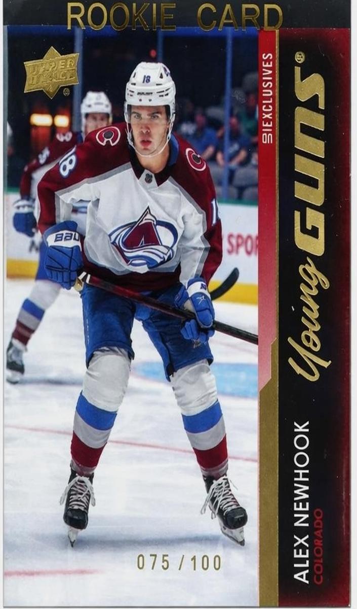 2021 Upper Deck Hockey Exclusives Alex Newhook #461
