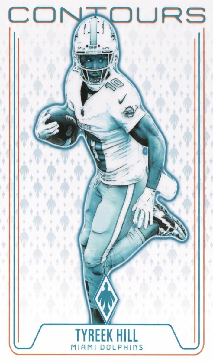 2024 Panini Phoenix Football Teal Tyreek Hill #CON-THL