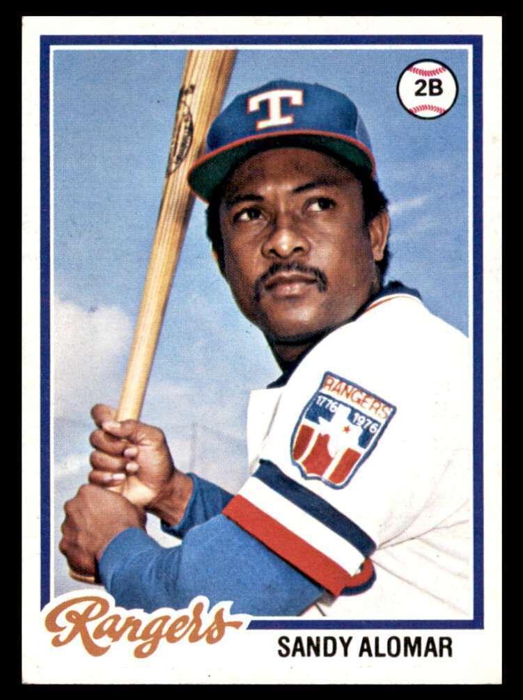 1978 Topps Baseball Sandy Alomar #533 PSA 9