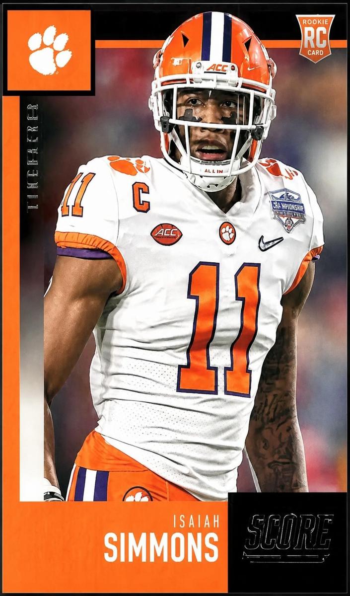 2020 Panini Score Football Isaiah Simmons #346